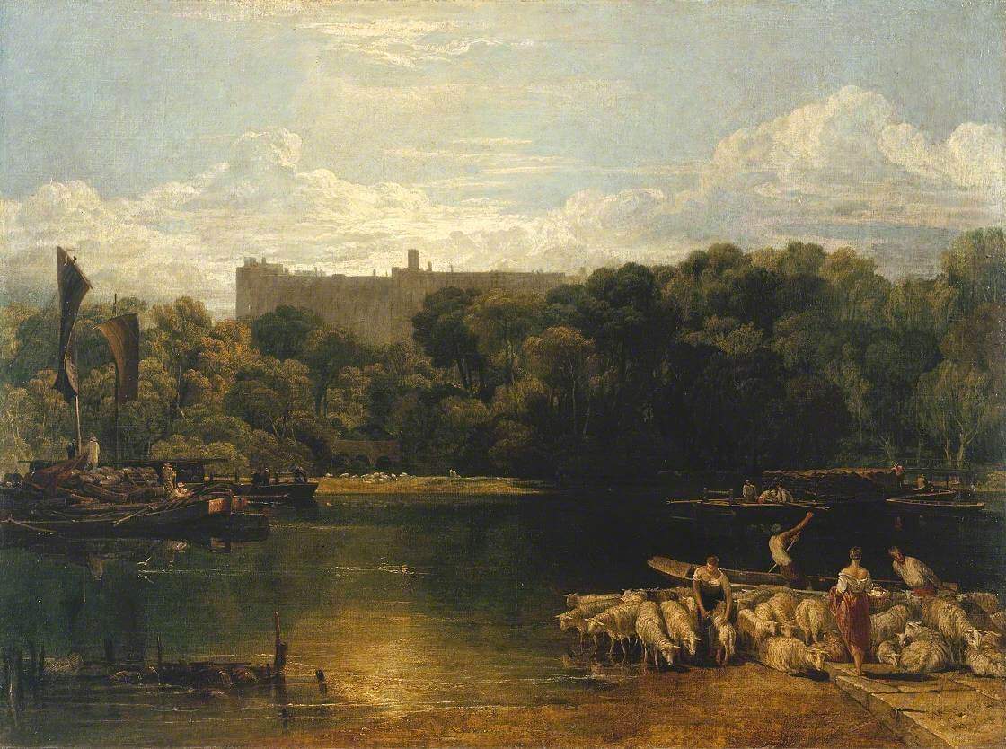 Joseph-Mallord-William-Turner-Windsor-Castle-from-the-Thames